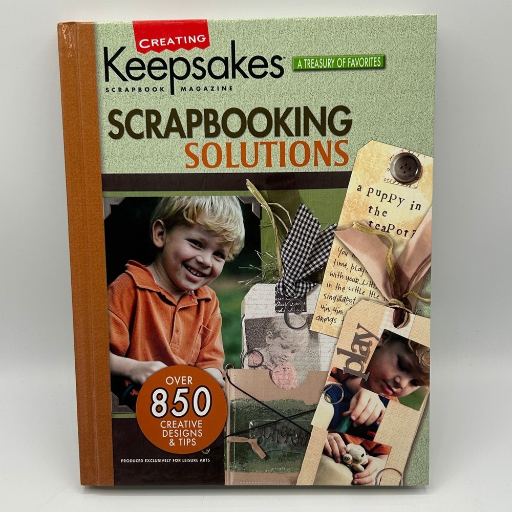 Creating Keepsakes Scrapbooking Solutions 850 Designs Tips Craft Ideas Hardcover